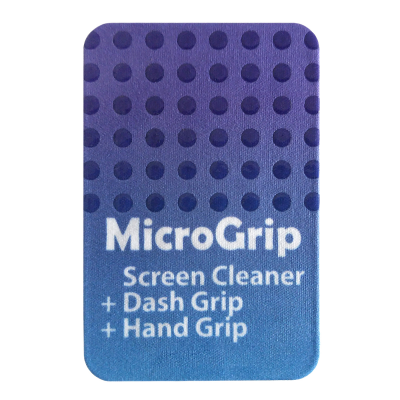 R3 MicroGrip - Portable Microfiber Screen Cleaner & Non-Slip Device Grip (2"x1.3")-1