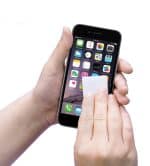 Custom MicroClean - Portable Microfiber Screen Cleaner (1.2"x1.2") Square - 2