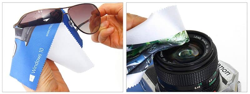 Custom MicroCloth - Portable Ultra-Fine Microfiber Cleaning Cloth (6"x6") - 6