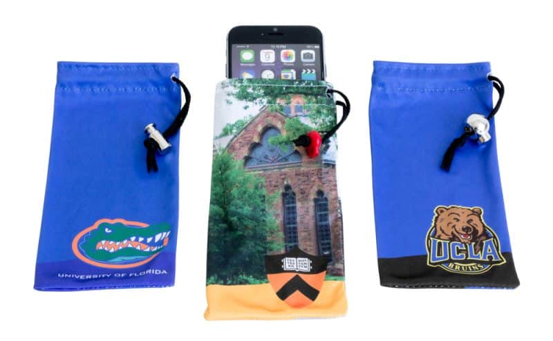 Custom MicroPouch - Portable Microfiber Screen Cleaner Pouch (3.35"x6.69") - 3