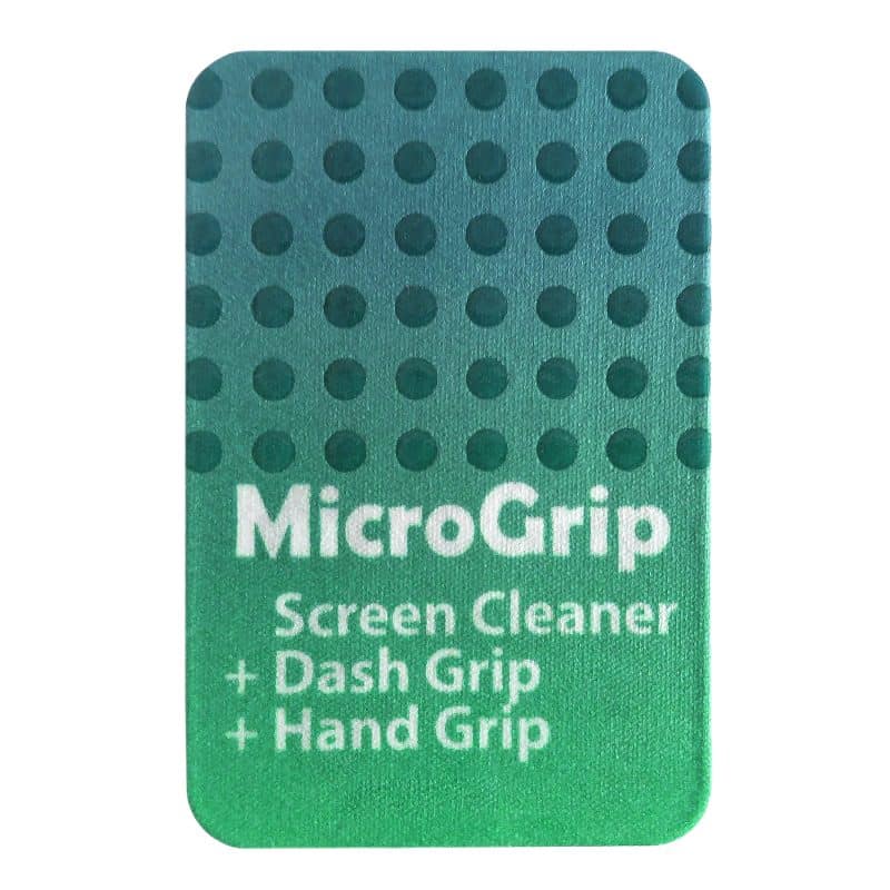 Custom R4 MicroGrip - Portable Microfiber Screen Cleaner & Non-Slip Device Grip (2.4"x1.6")